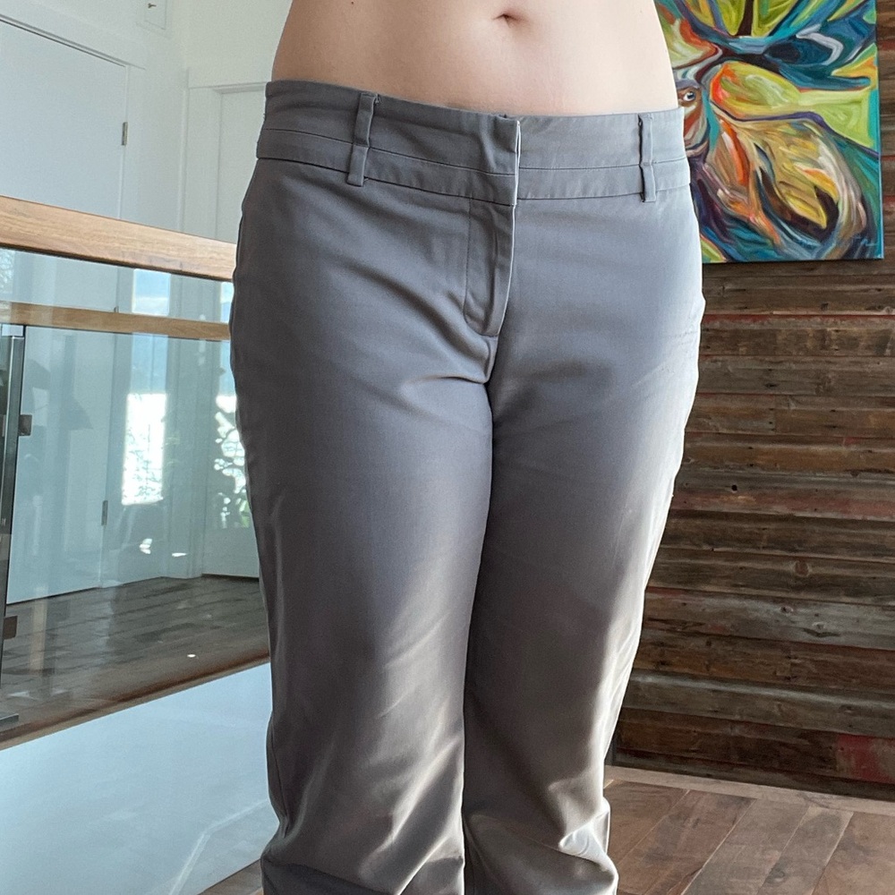 RW&CO Gray slim dress pants